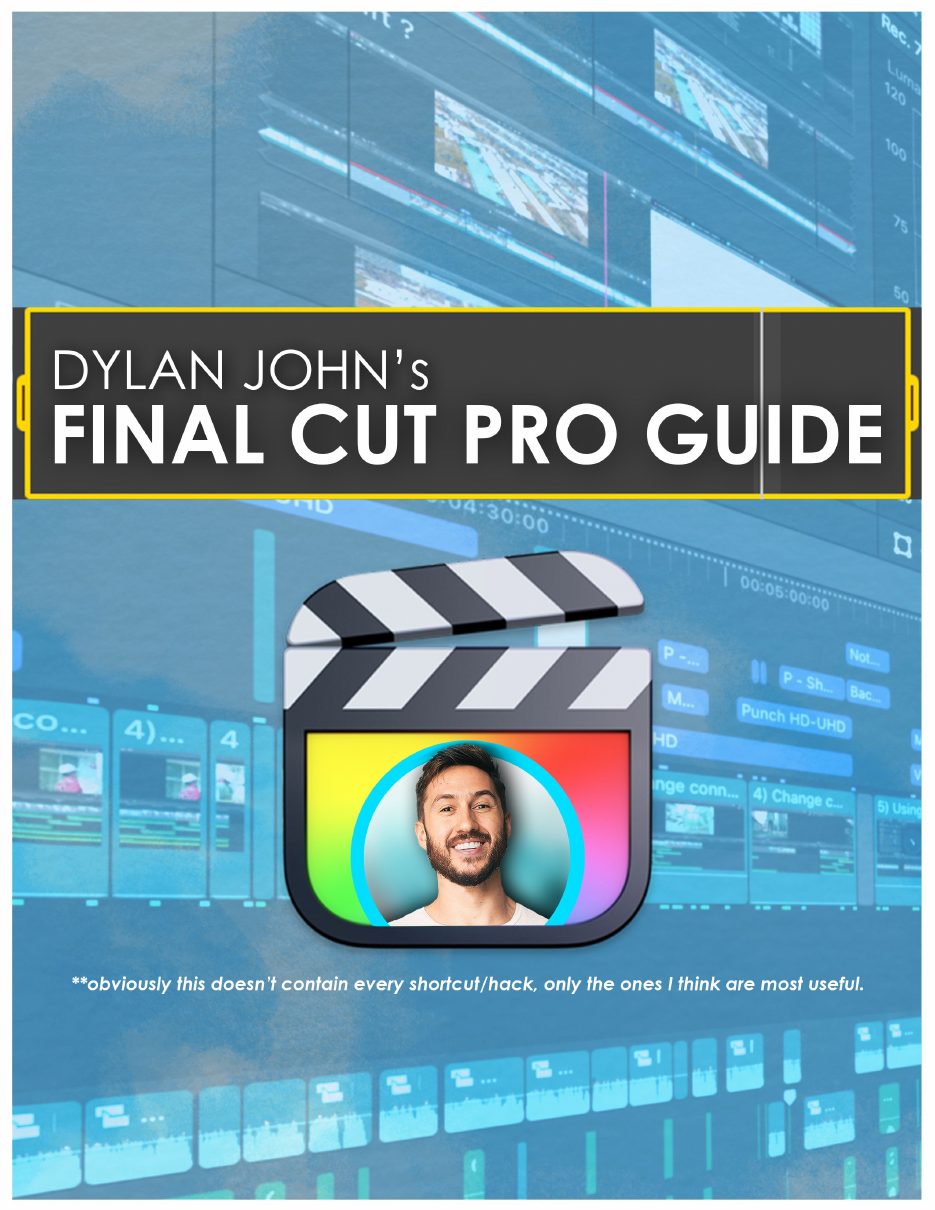 The Final Cut Pro Cheat Sheet cover