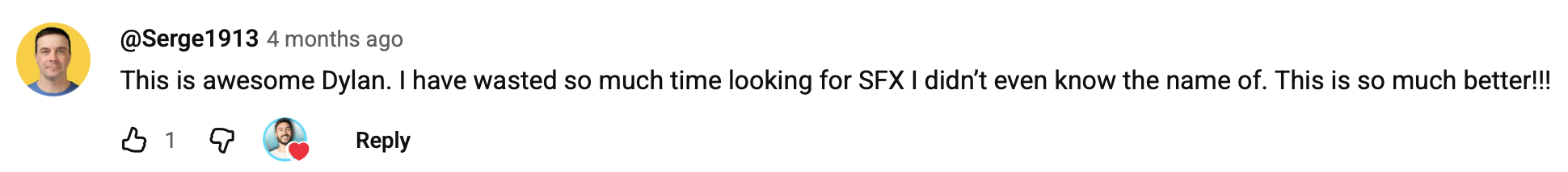 Customer review of Filmic Crisp SFX