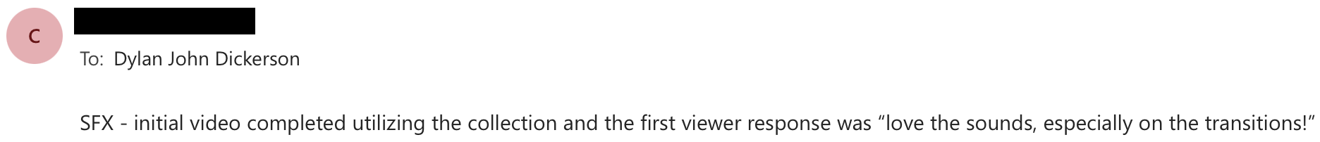 Customer review of Filmic Crisp SFX